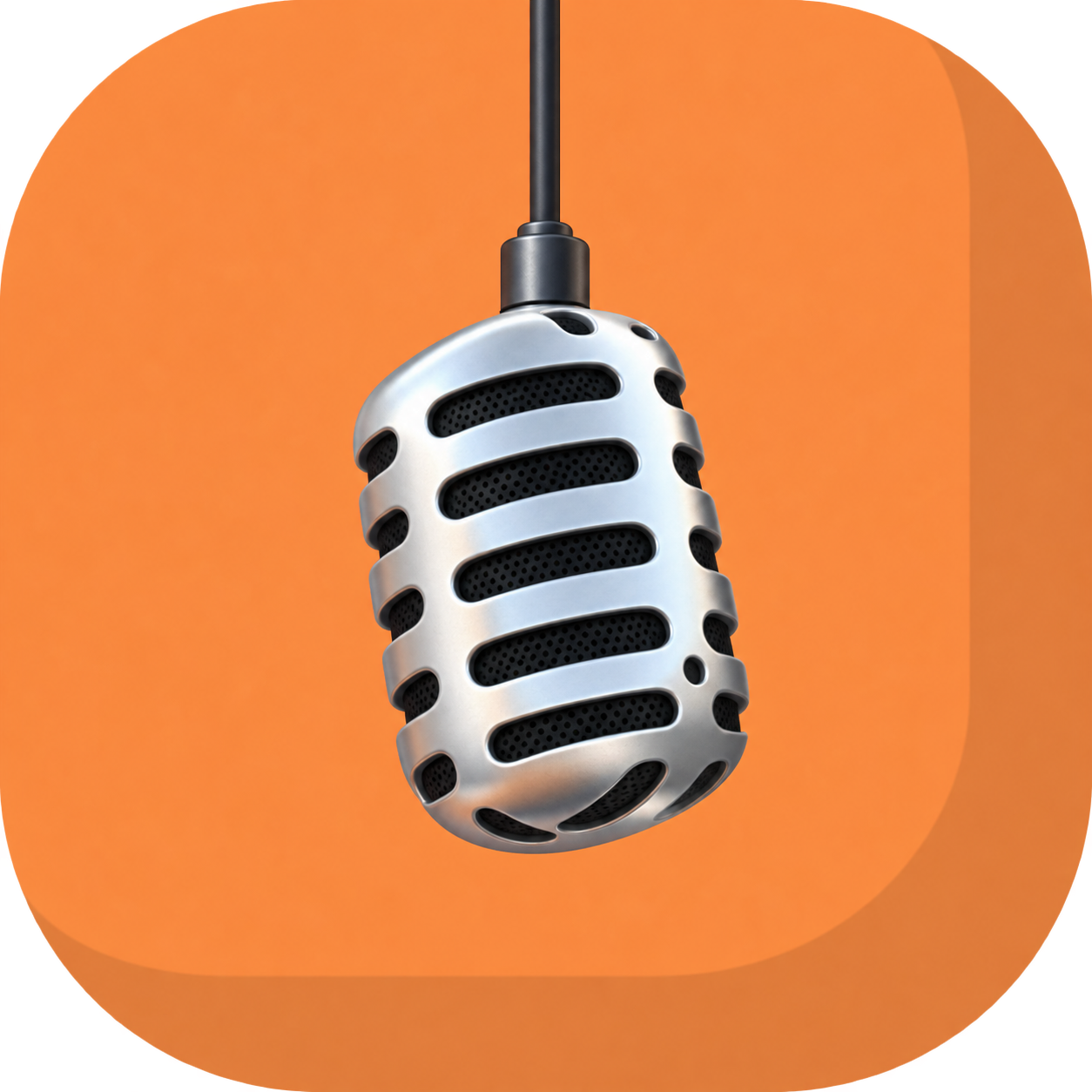 Hotel Lobby AI Generator microphone logo
